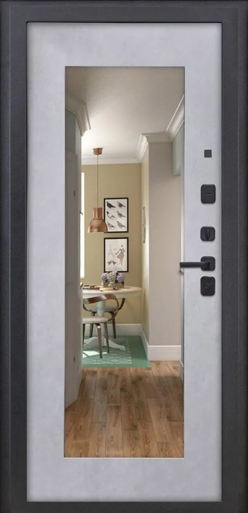 Товар Дверь ДвериПРО Аура ФЛЗ-603 Бетон снежный DPRO226417