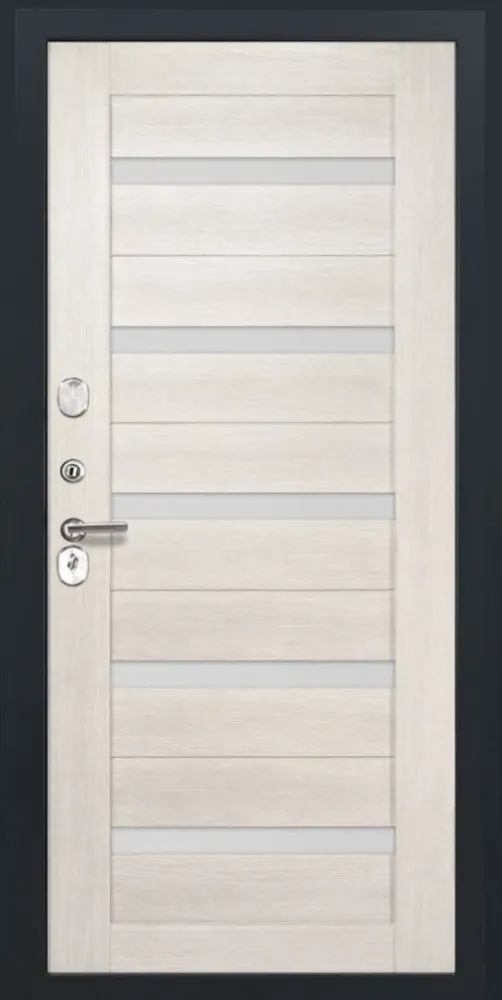 Товар Дверь ДвериПРО Л-3б СБ-1 (ст. белое, 16мм, Беленый дуб) DPRO228111