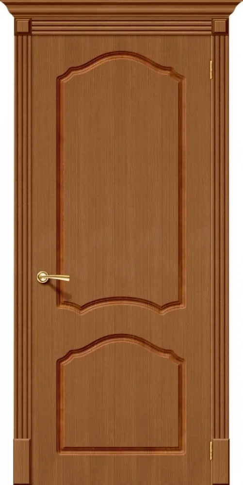 Межкомнатная дверь Каролина Ф-11 Орех BR650
